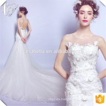 ¡¡Nueva llegada!! Vestido de Casamento Elegante China fabricante barato vestido de boda de sirena de encaje